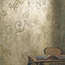 <strong>kips bay decorator showhouse, 2006:<br>
metallic venetian plaster with painted pattern</strong>